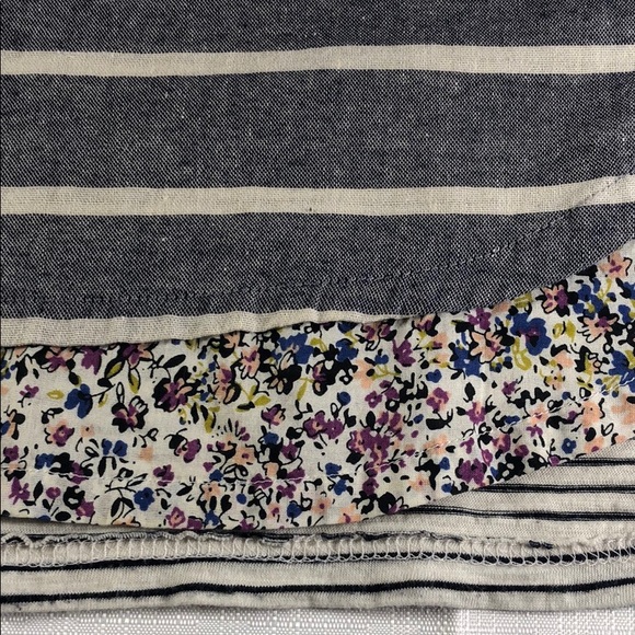Anthropologie Postmark striped floral top - Picture 5 of 8